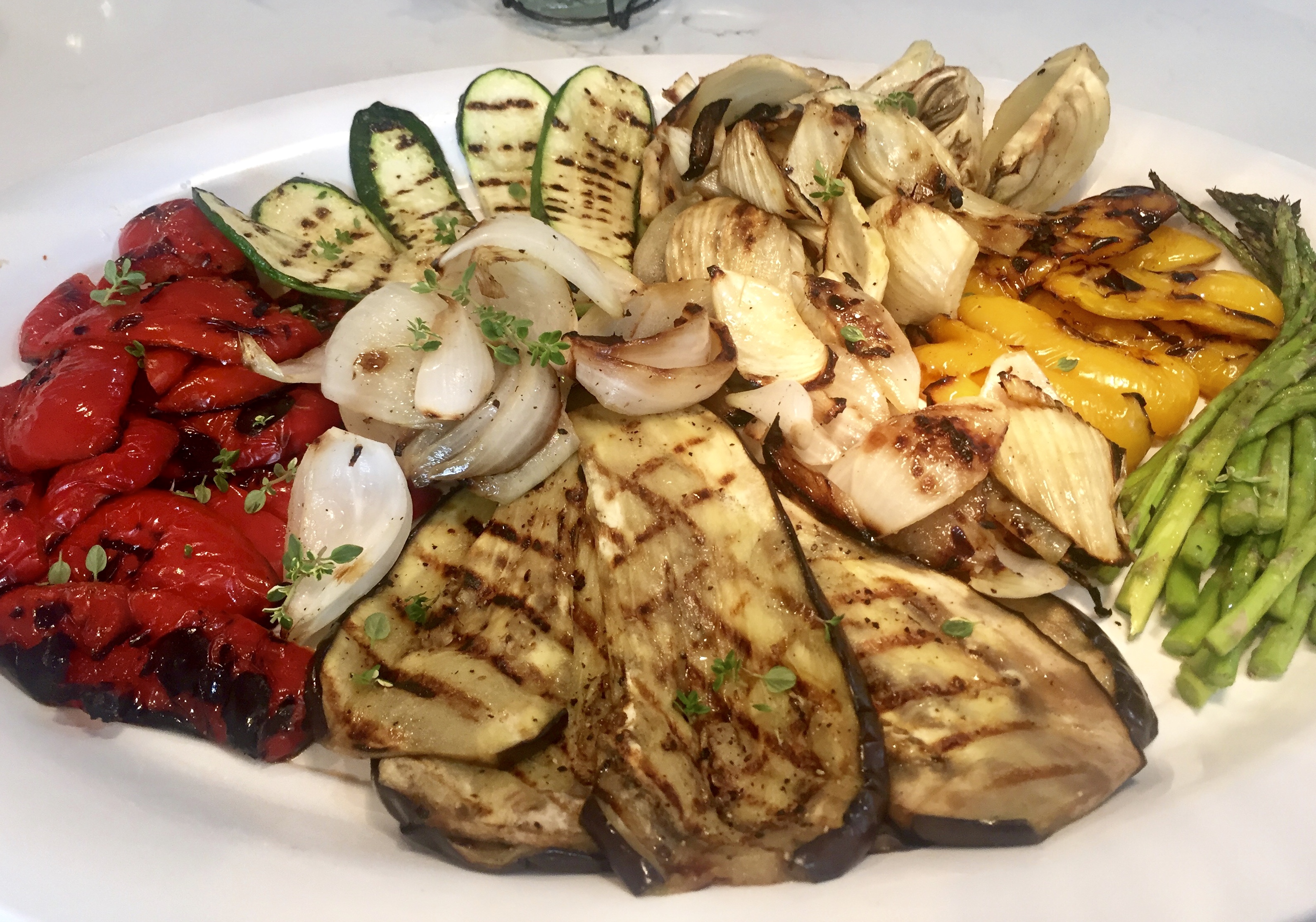 grilled vegetables