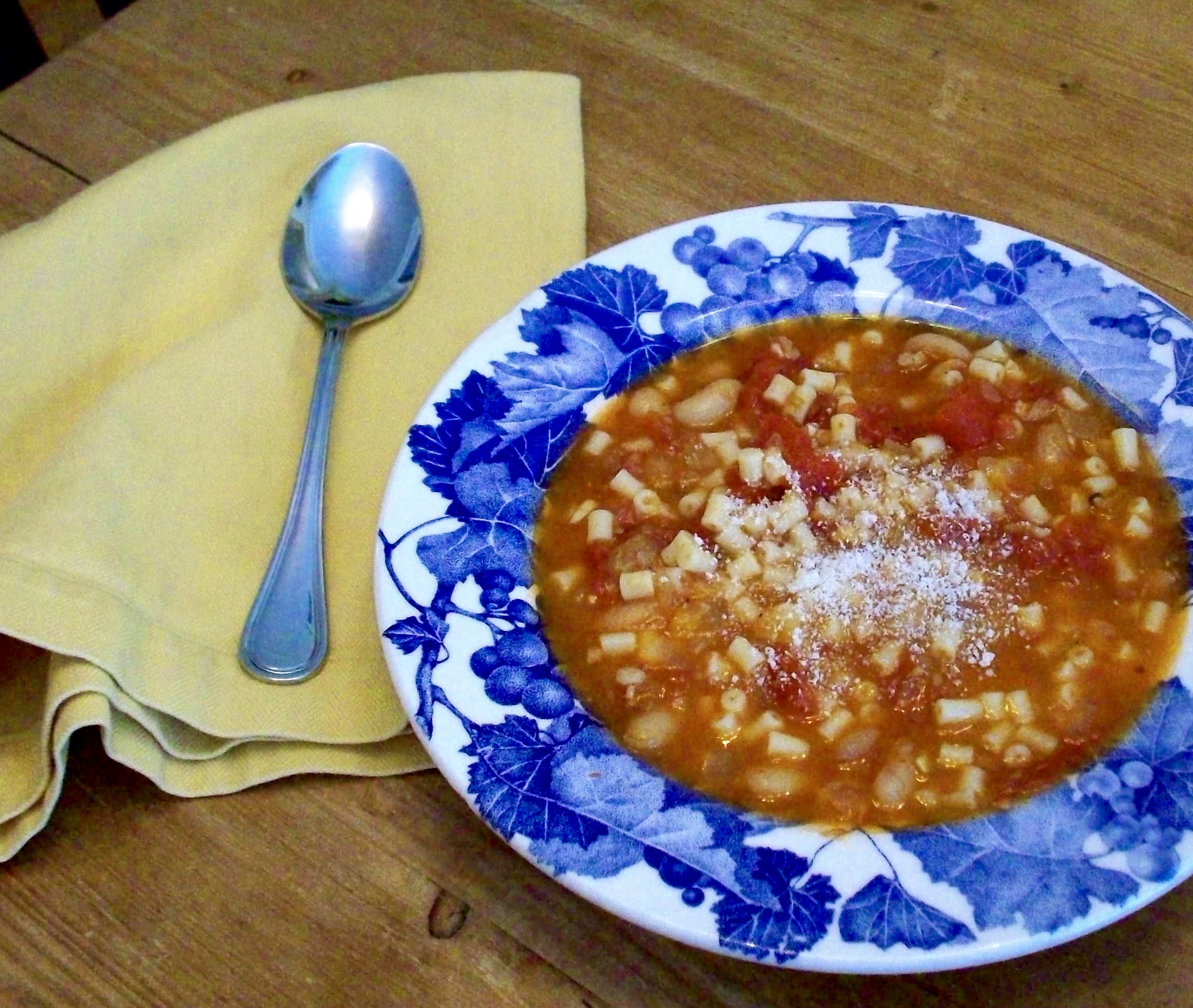 Pasta And Bean Soup Ggs Kitchen 9756